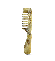 Balisan Расческа-гребень для волос с ручкой, мрамор